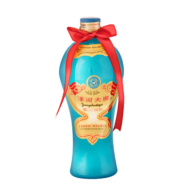 官方授权店白酒整箱洋河大曲老天蓝38度500ml6瓶浓香型白酒洋河酒