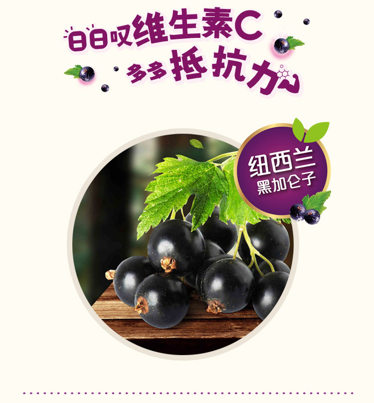 马来西亚馆利宾纳黑加仑子草莓味饮品330ml