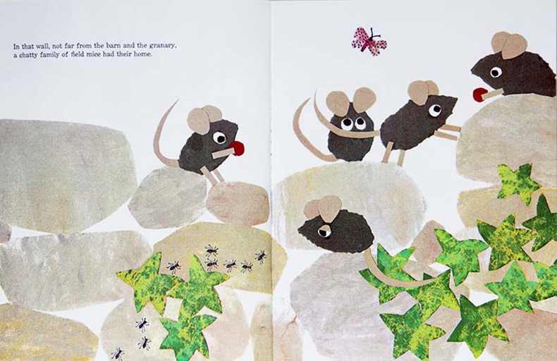 [诺森正版]frederick田鼠阿佛 凯迪克获奖作品 英文原版绘弗雷德里克