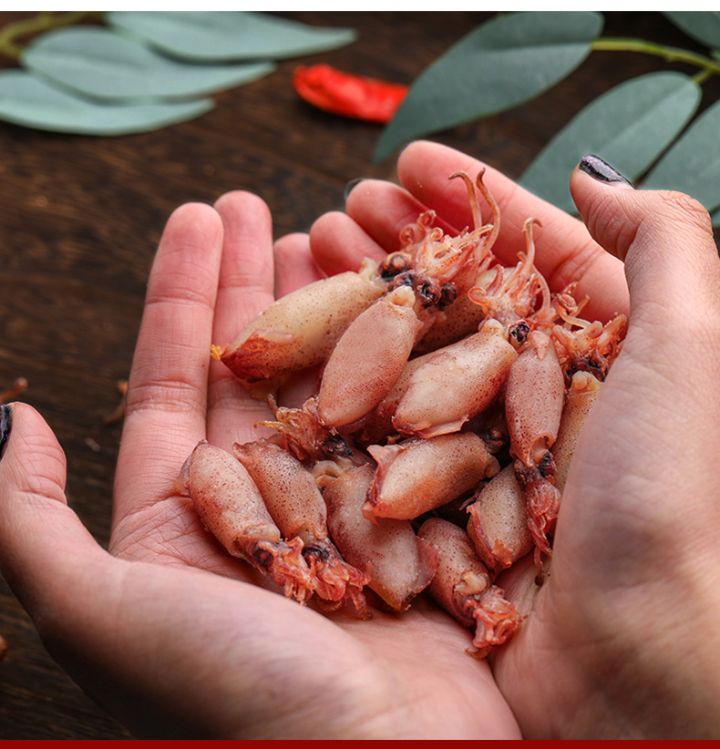 鱿鱼仔干非籽乌加热即食海鲜笔管鱼小乌贼干散装500g小海兔干干货