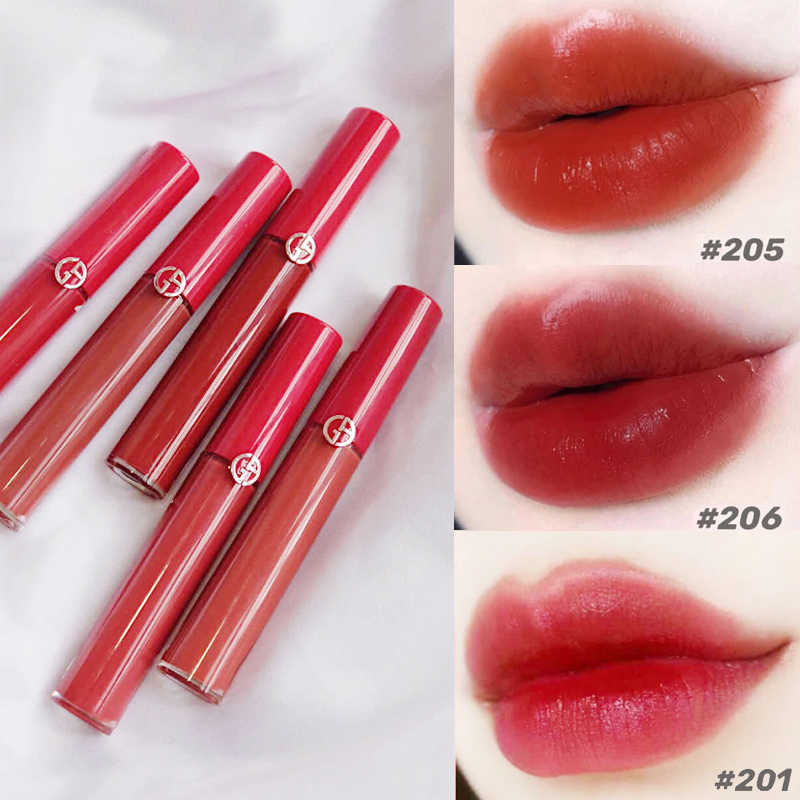 armani阿玛尼丝绒哑光唇釉416