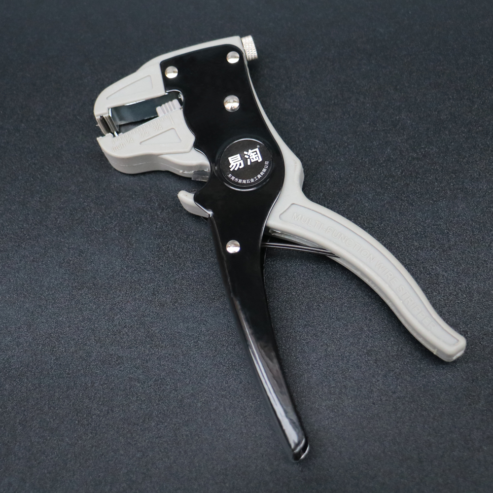 jing ping多功能鸭嘴剥线钳扒皮钳子鹰嘴剥皮钳 电工电线去皮器 拨线