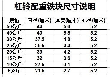 配重摇臂杠铃片纯铁铸铁25kg 30 40 50公斤大孔片哑铃摇臂片【定制】