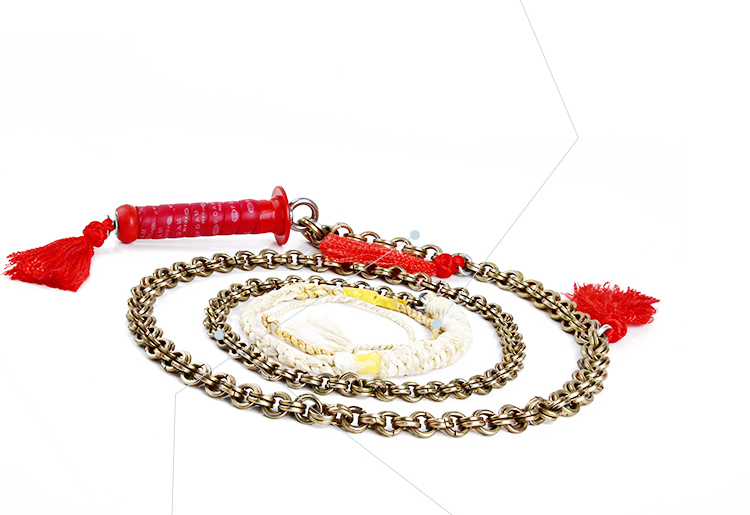 响鞭麒麟鞭鞭子钢鞭甩鞭轴承把手不锈钢可旋转武术防身健身