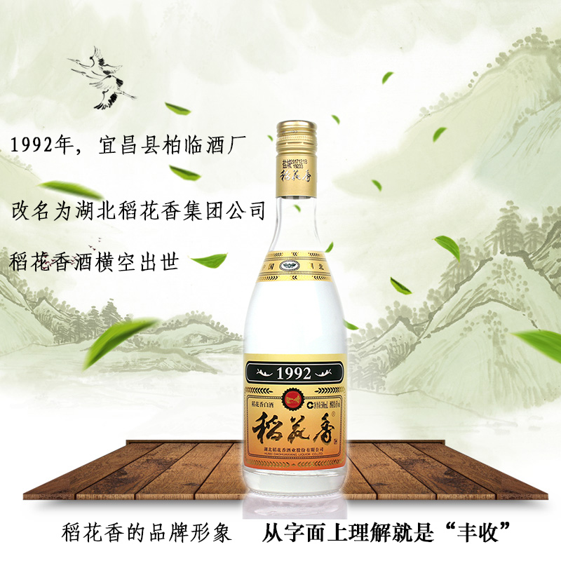 进口其他白酒香型稻花香品牌主体包装清单稻花香1992x1包装清单注意