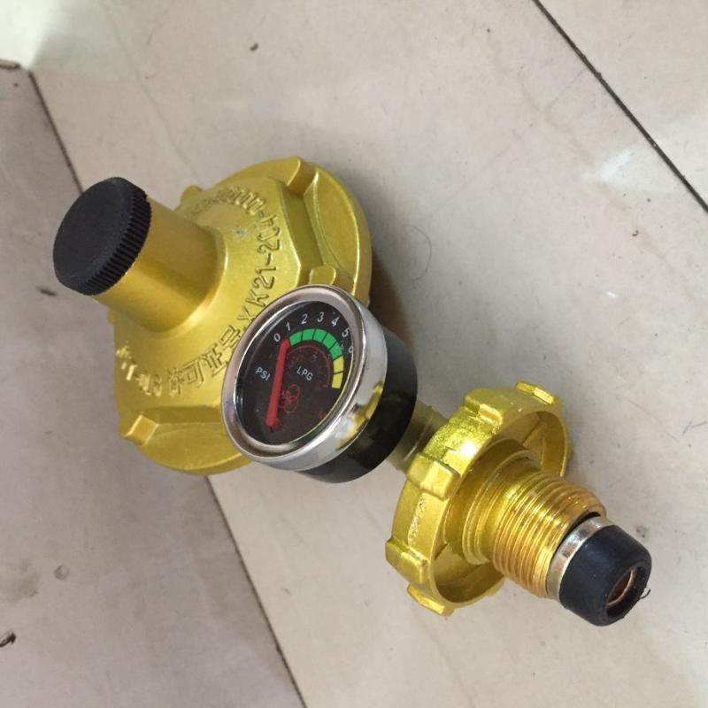 定做适用煤气灶减压阀液化气调压器家用煤低压阀阀带表单嘴不带表