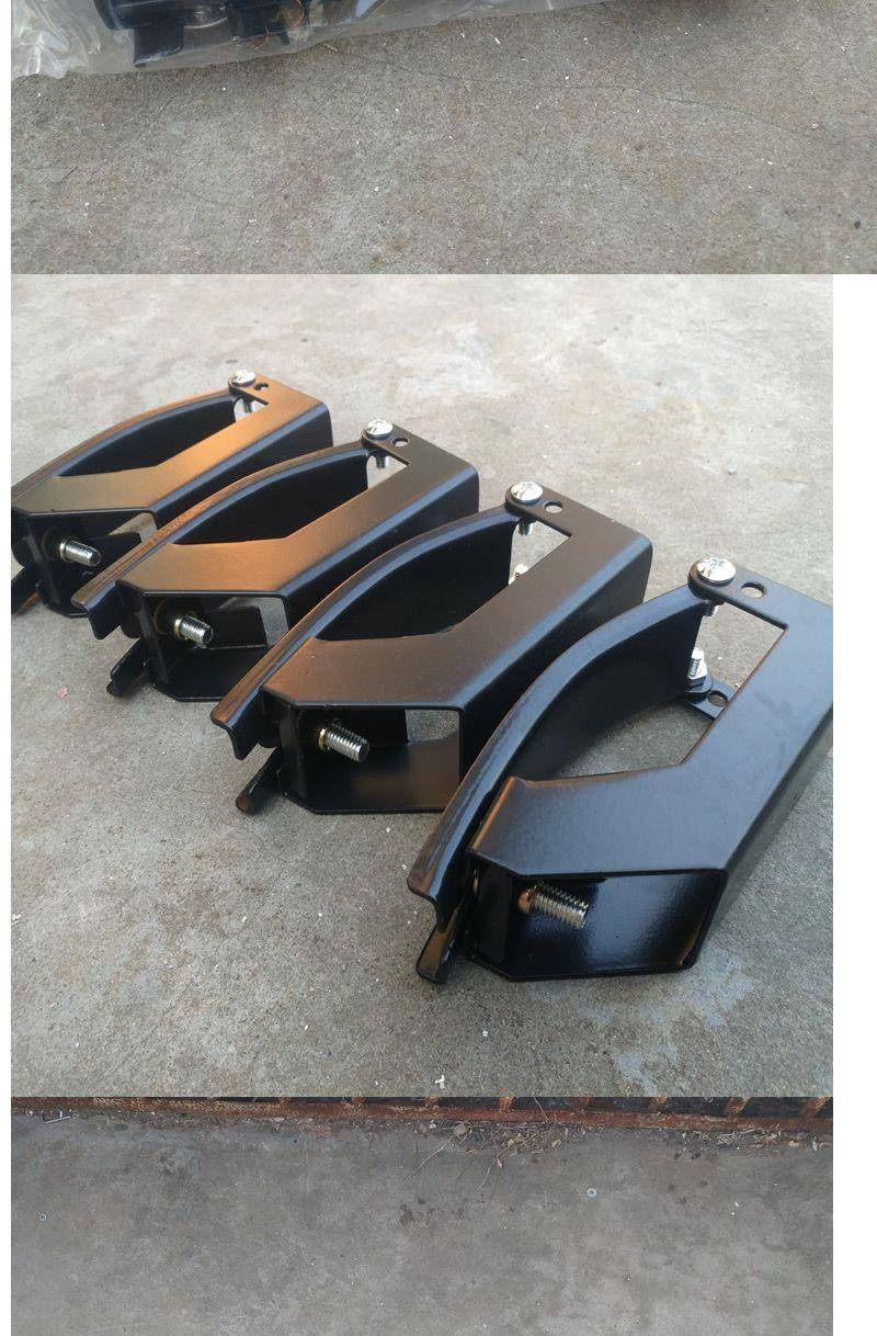 汽车车顶行李架横杆通用固定夹子卡扣配件送皮垫p4个