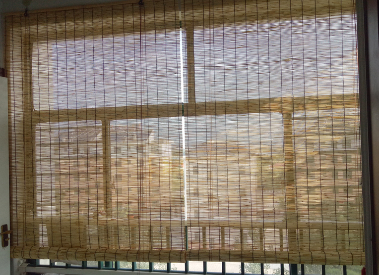 新款芦苇帘子竹帘窗帘卷帘遮阳窗帘遮光窗帘隔断帘子定做装饰竹卷帘sn