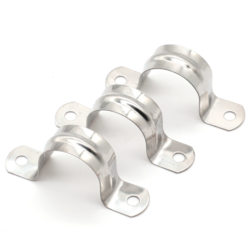 201不锈钢骑马卡马鞍卡加厚管卡线管固定u形卡扣卡箍