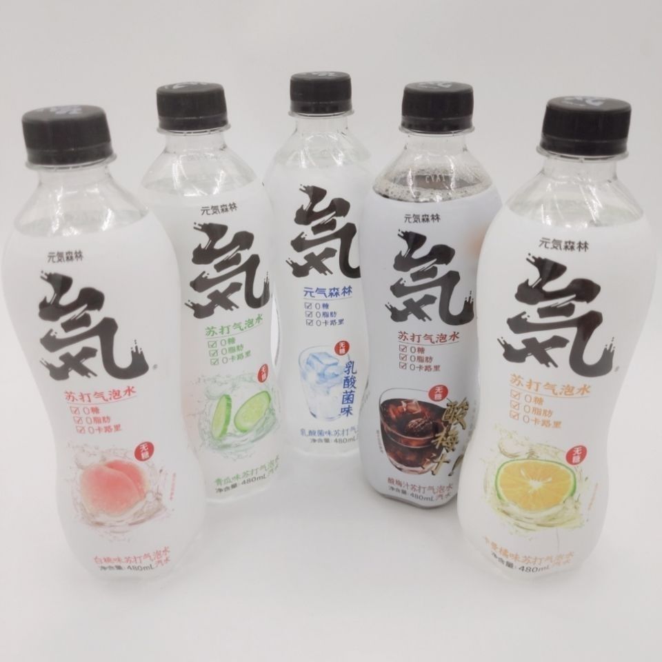 《元气森林气泡水480ml*15瓶健康苏打水酸梅白桃卡曼橘青瓜乳酸菌 【7