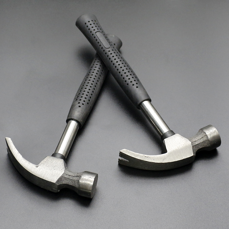 jing ping羊角锤五金铁锤子手动工具小锤子家用木工装修锤榔头起钉锤