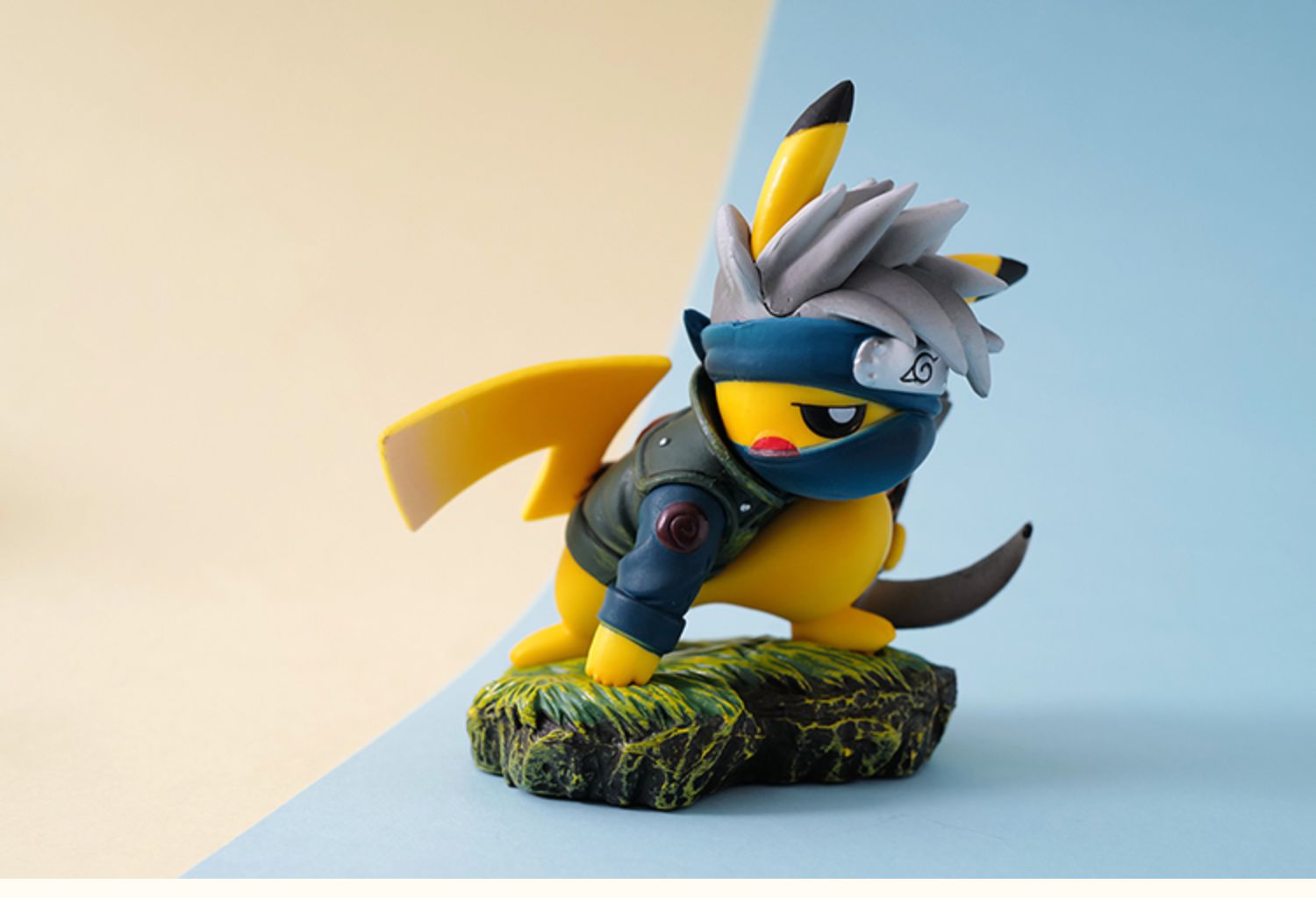 佐助皮卡丘手办鸣人火影忍者飞段卡卡西仙人cos比卡丘六道挂件饰