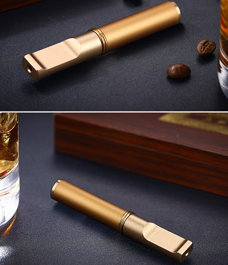 器粗中细三用循环型烟具男士过滤嘴 粗中细三用型全金属烟嘴龙纹金