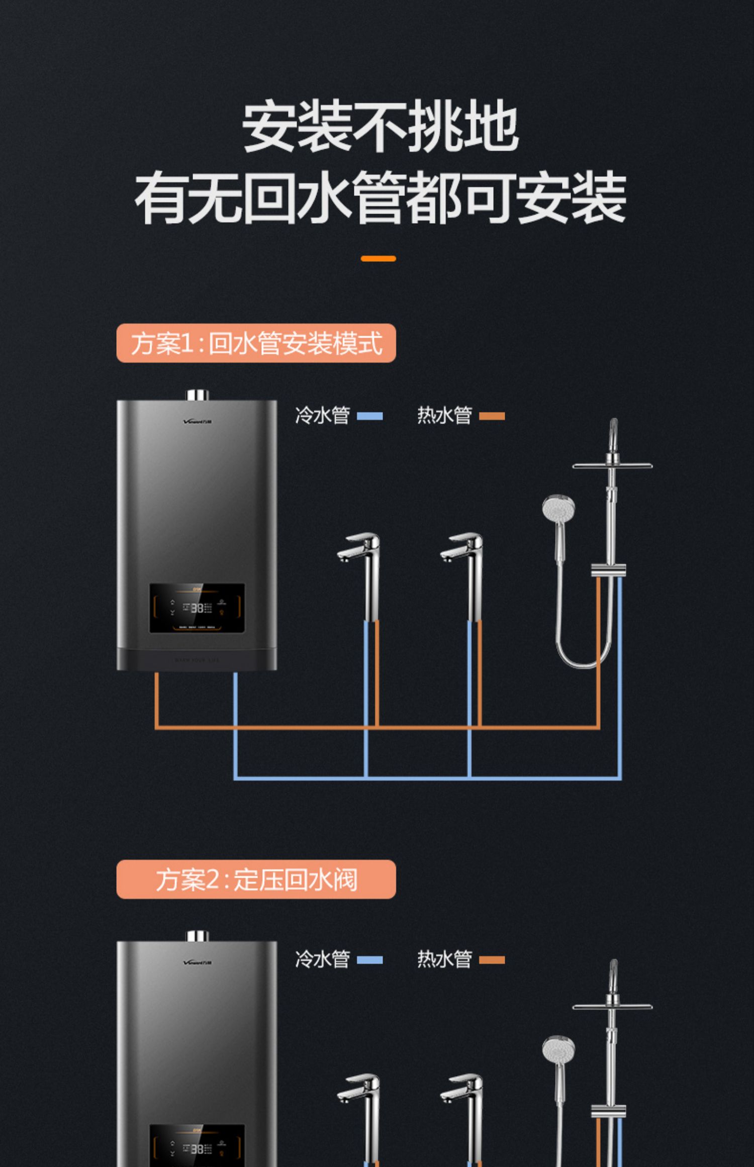 液化 万和13升s2零冷水恒温家用天然气煤气燃气热水器