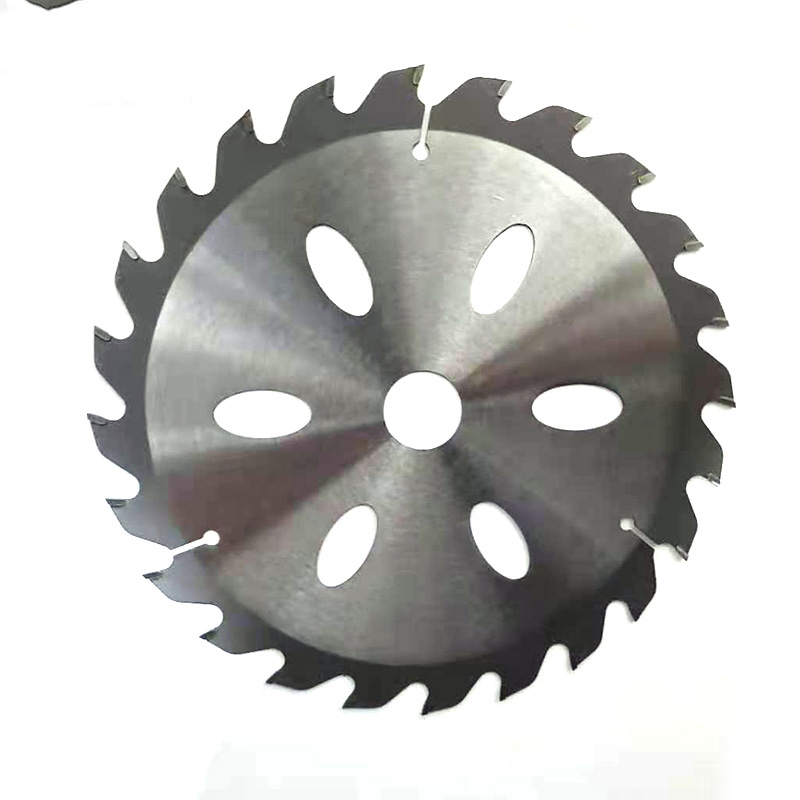 565寸24齿原厂充电圆锯锯片回固125型号木工原装交替齿