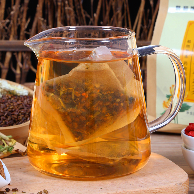 菊花决明子牛蒡茶枸杞子金银花牛蒡茶胎菊桂花养生茶花草茶150克30包