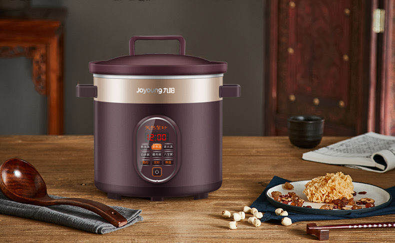 九阳joyoung电砂锅电炖锅紫砂内胆煲汤锅全自动家用预约养生锅炖盅煮
