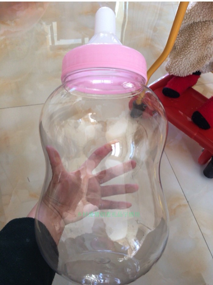 封后特大号奶瓶存钱罐创意圣诞生日礼舞道具实用儿童可爱网红储蓄罐特