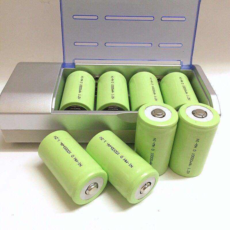 1号电池充电套装一号充电电池万能充电器手电筒燃气灶专用1节1号