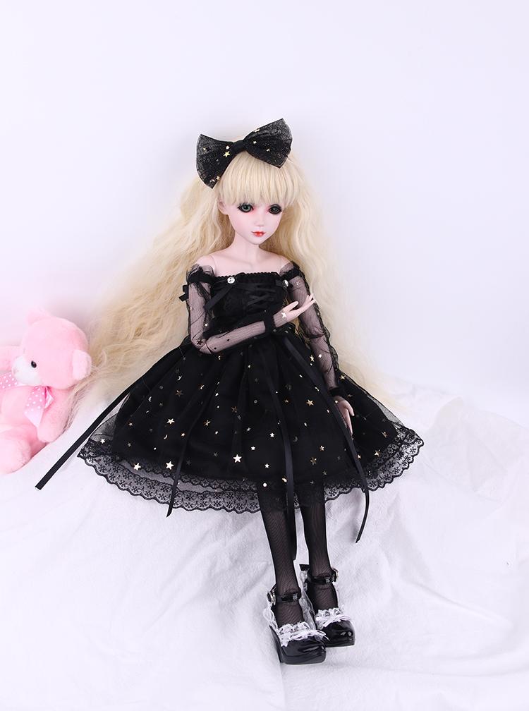 《叶罗丽娃娃的衣服套装古装汉服60厘米连衣裙bjd3分娃衣冰公主裙子