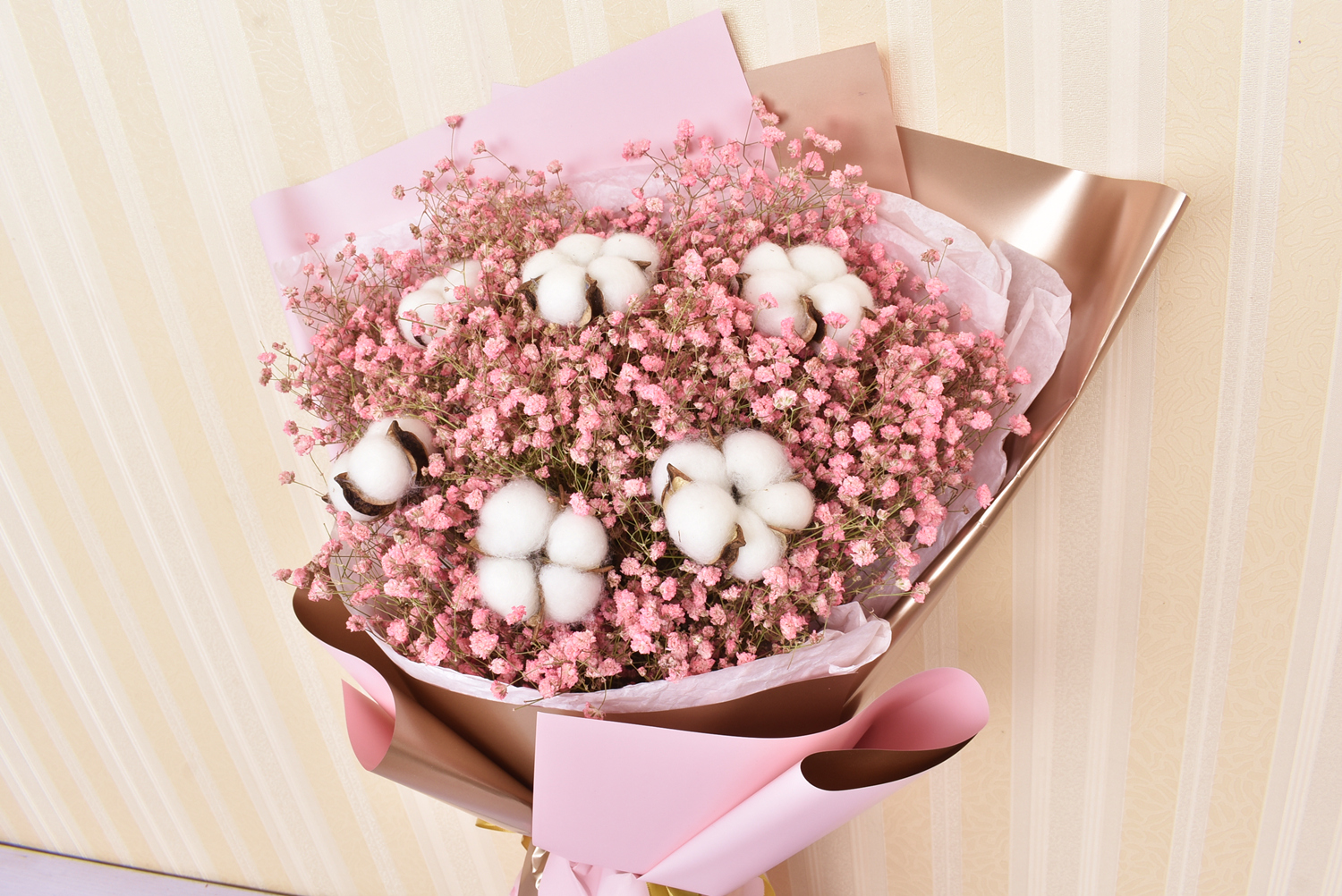 向日葵毕业花束满天星干花玫瑰ins拍照永生花520情人节表白大封后真花