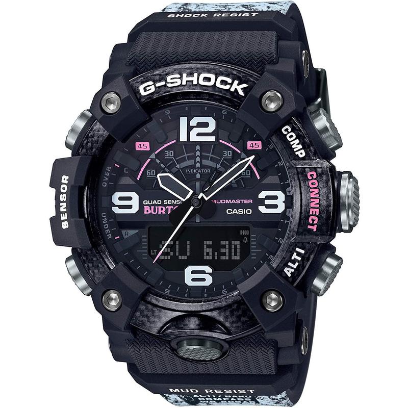 nasa211 卡西欧(casio)g-shock手表 burton联名防震防水四重感应蓝牙