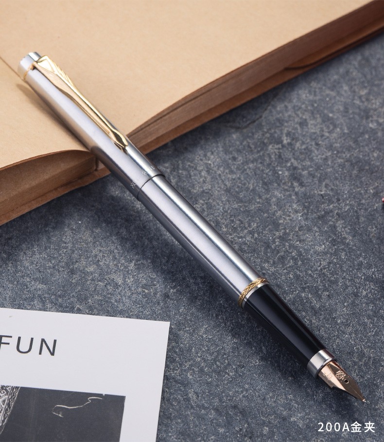 英雄hero钢笔男女14k金笔尖尖钢笔商务办公墨水笔200系列