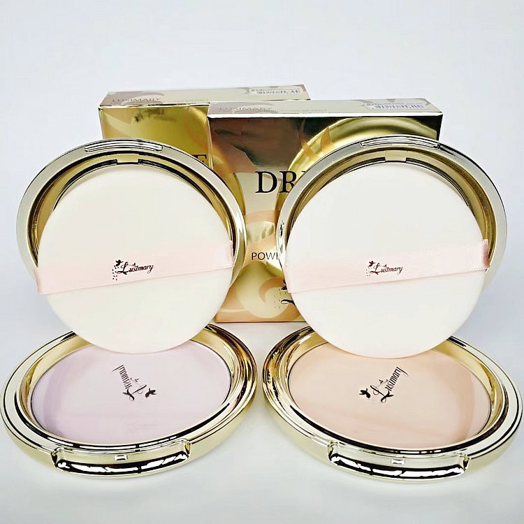 正品韩国lusimary露丝玛丽芳香粉饼遮瑕持久定妆控油防水买1送3