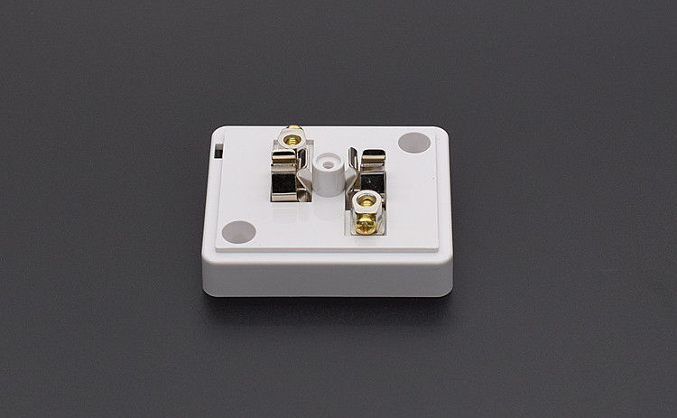 公牛明装插座二孔二眼插板小型2脚单孔220v迷你二脚扁圆孔10a 正品