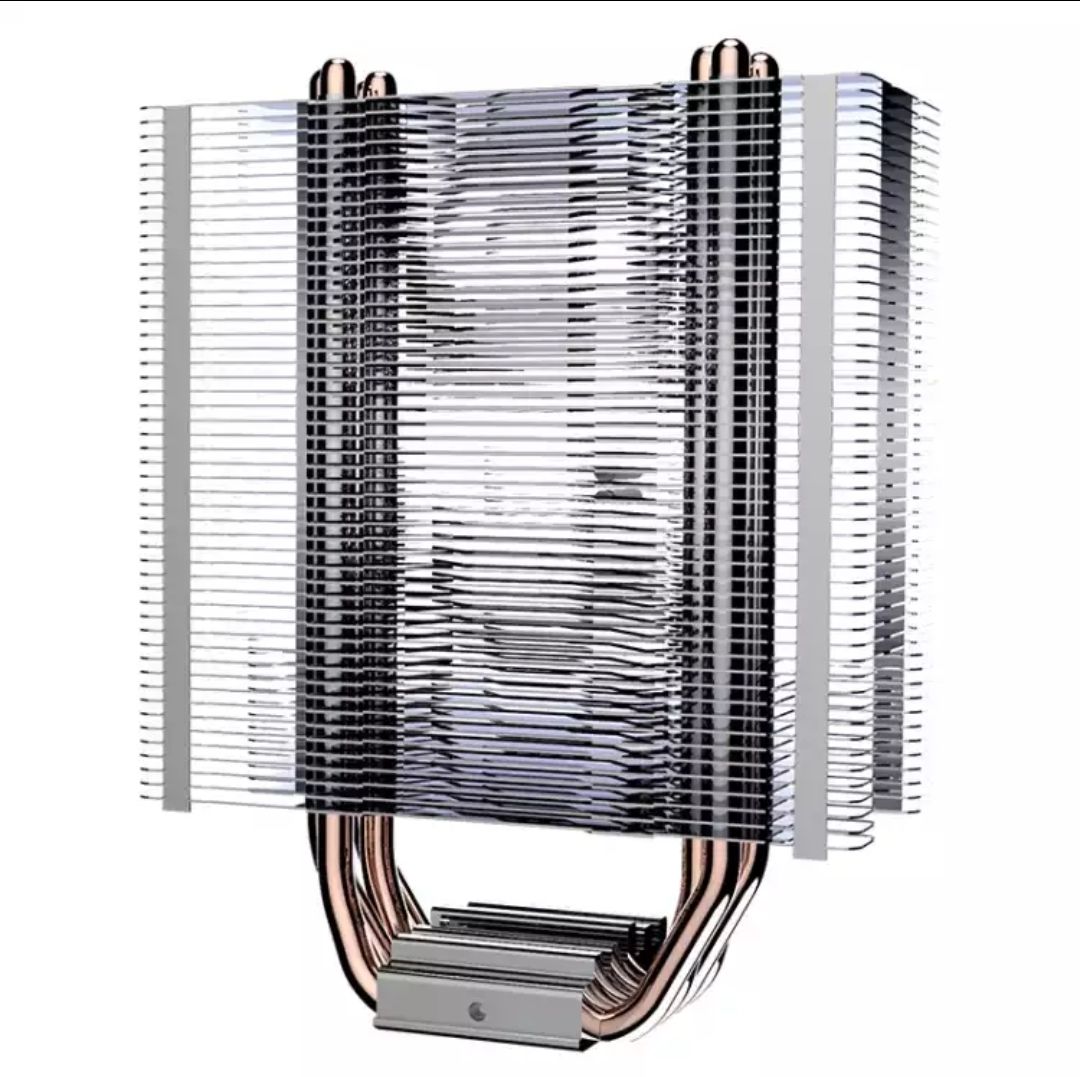 塔式四铜管cpu散热器风扇英特尔amd全平台都用静音送硅脂双9厘米双