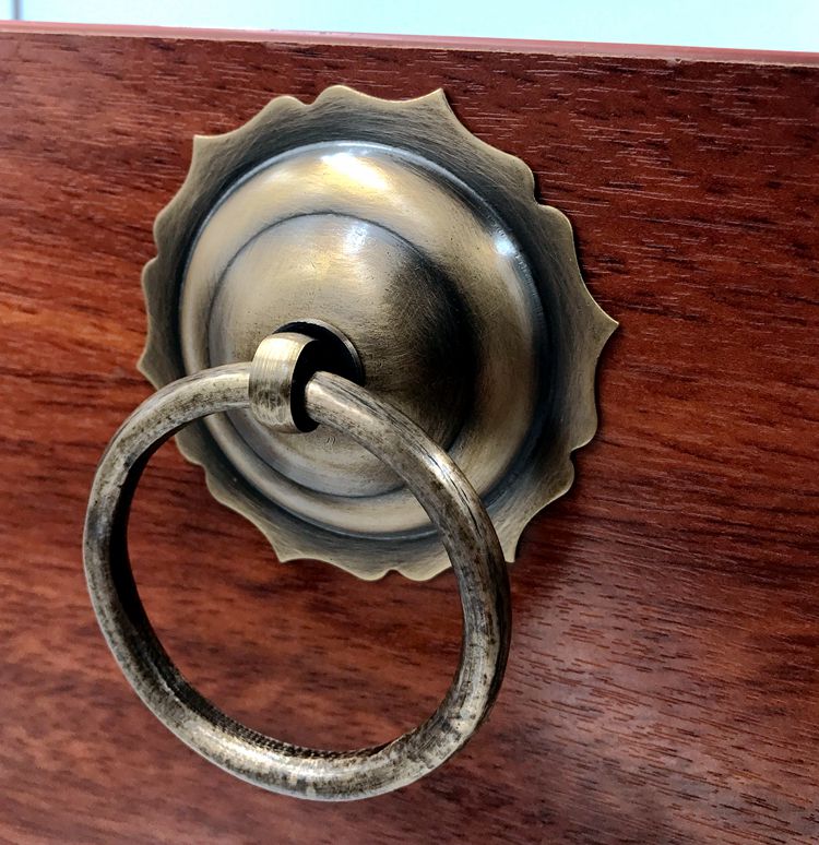 特价仿古中式纯铜圆环门环古铜大门拉手拉环复古铜把手装饰铜配件