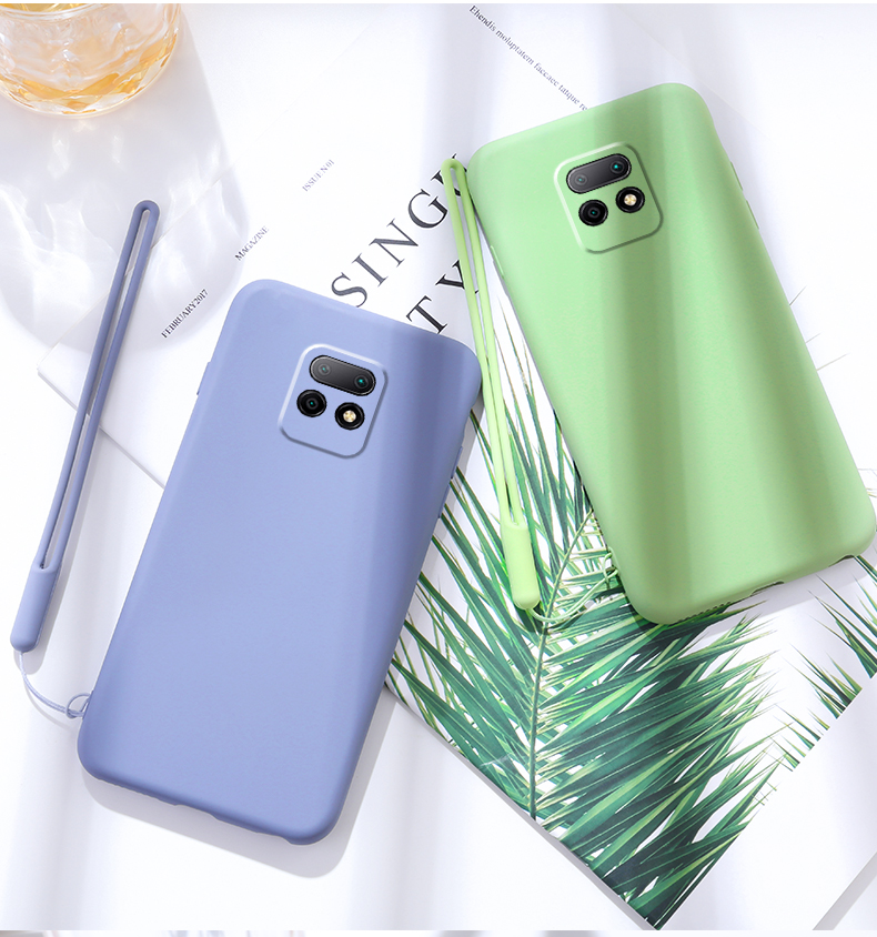 安美宝小米红米10x手机壳红米10x5g版潮牌液态硅胶软壳redmi10xpro