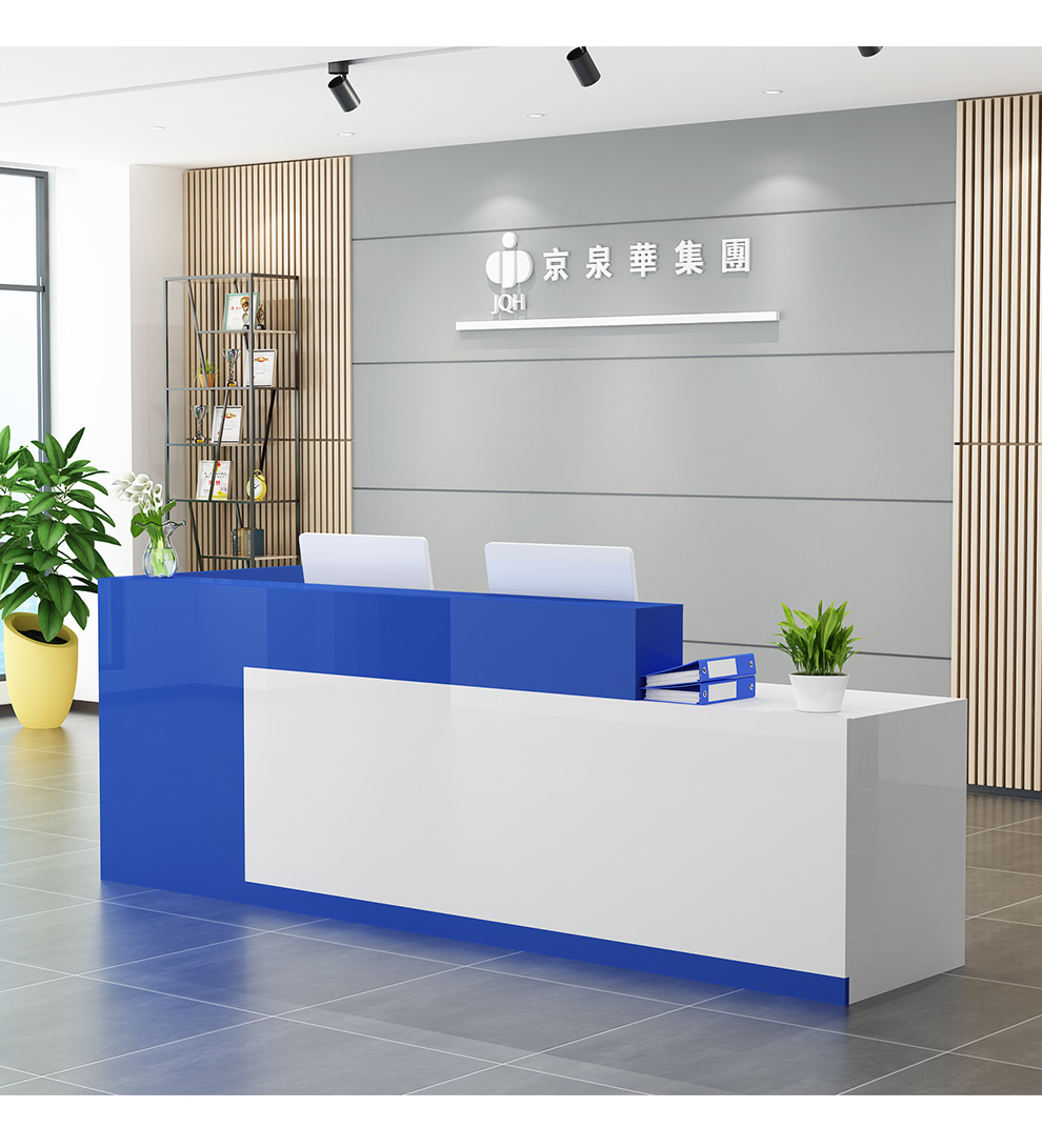 亚非拉接待台mgapdwr2 前台收银台接待台转角前台烤漆前台吧台办公桌