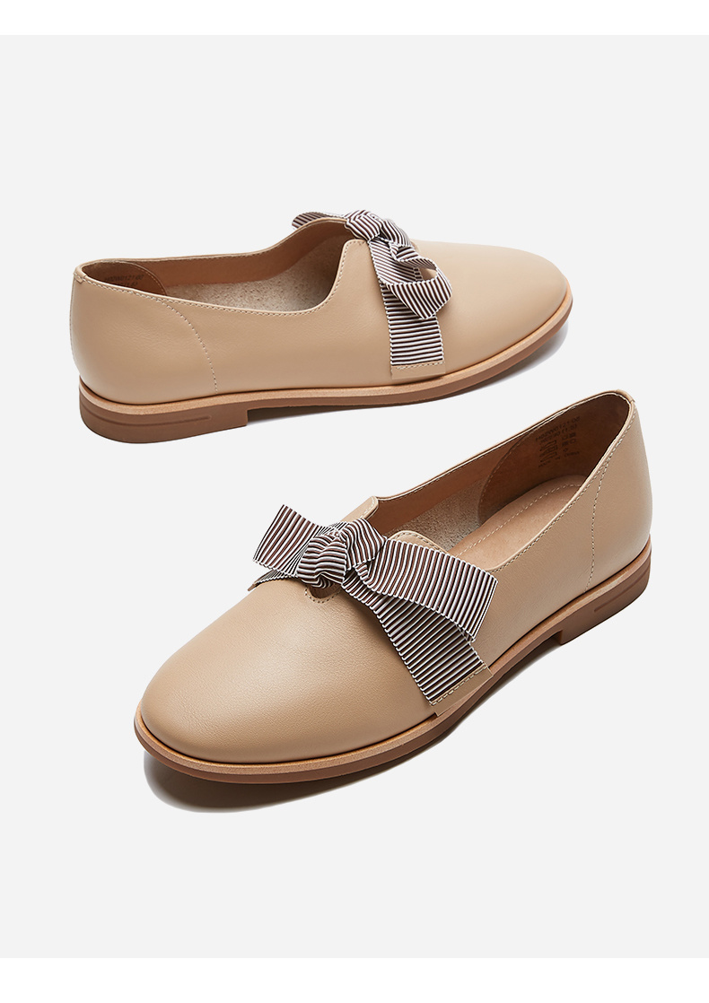 热风春季新款百搭韩版学生原宿英伦风女鞋平底单鞋h02w0121