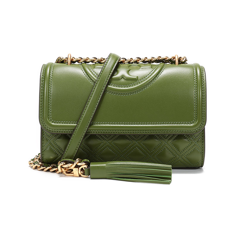 tory burch 托里·伯奇 tb女包 fleming系列羊皮手提单肩斜挎包小号