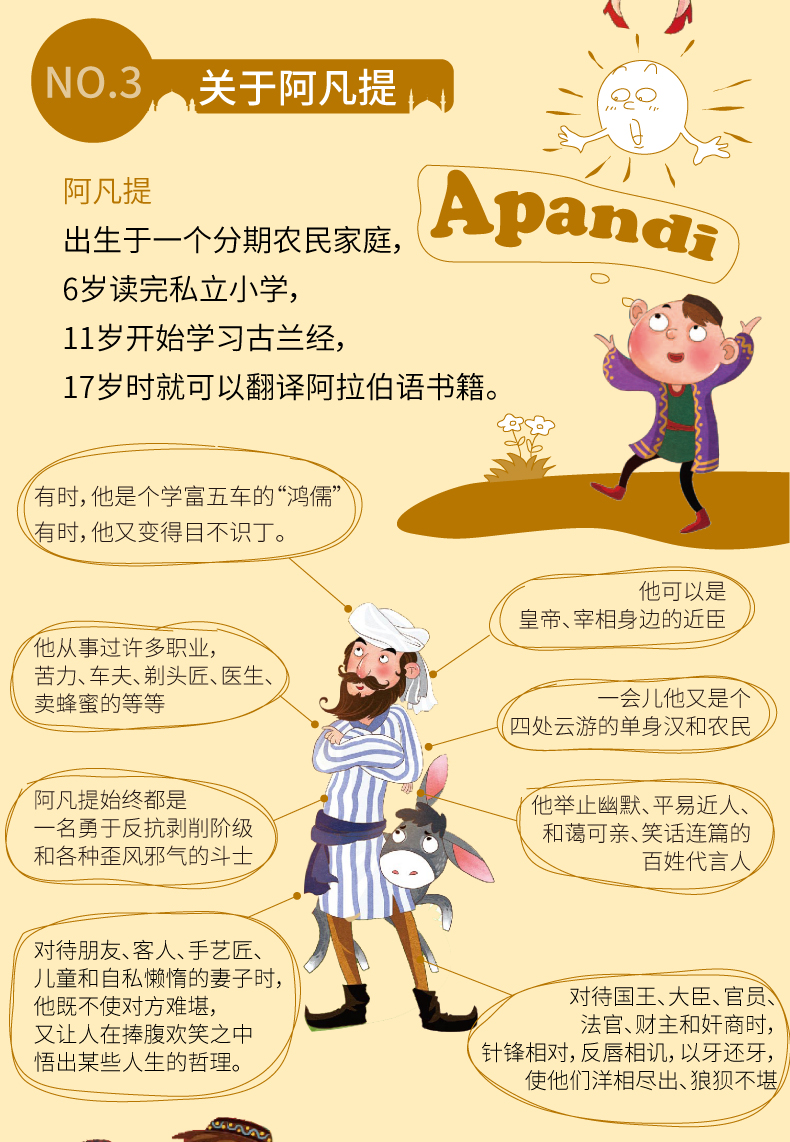 阿凡提的故事书全集4册3456年级小学生课外阅读书籍三