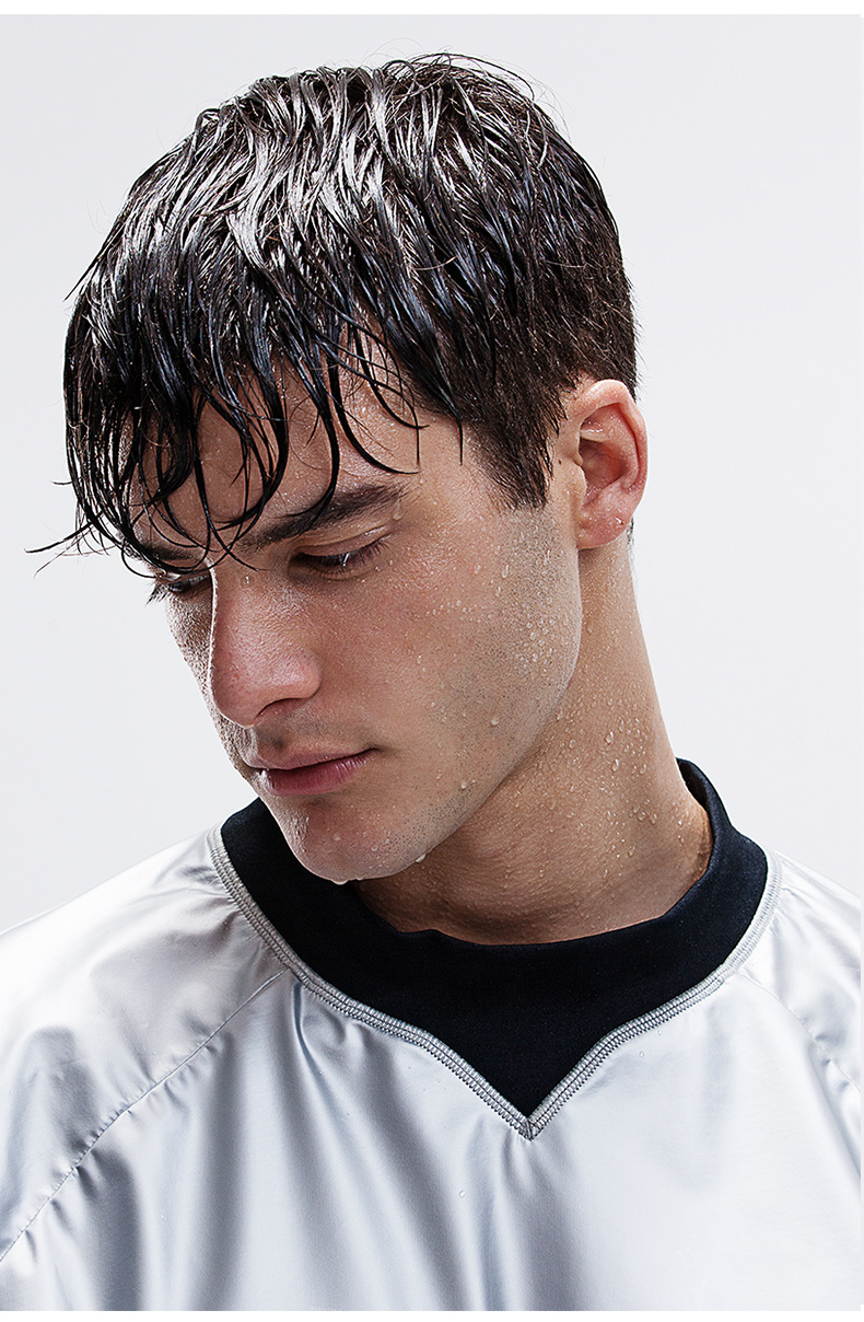 hotsuit暴汗服套装男健身房运动燃脂减重爆汗银膜套装