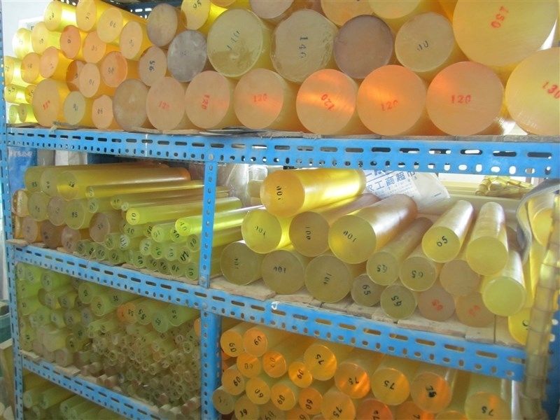 聚氨酯棒牛筋棒弹性橡胶棒优力胶pu胶棒弹力棒减震缓冲胶棒防身棒直径