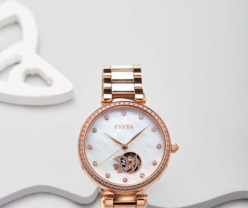 飞亚达(fiyta)机械表dla30001 飞亚达自动机械女表倾城系列时尚休闲