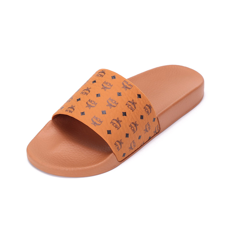 mcm男士pu拖鞋凉拖mex8amm60