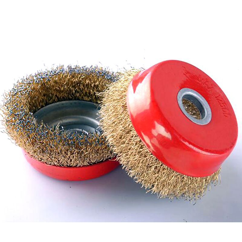 极夜(topfeel)手工具电动气动户外园林工具碗型加厚加密钢丝刷 100型