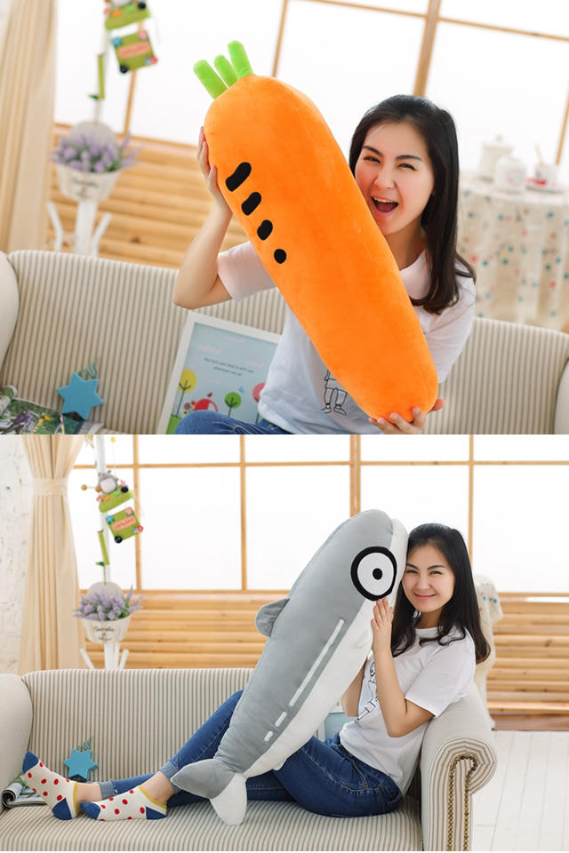 马哈鱼抱枕(c30/181) 20厘米迷你款式随机