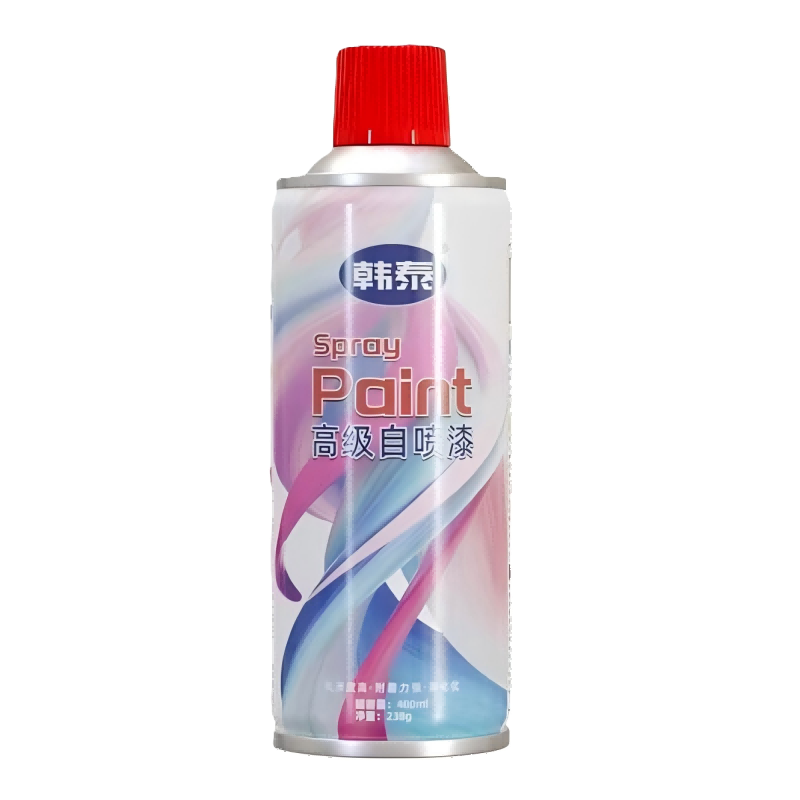 韩泰自喷漆 亮光红色400ml/瓶