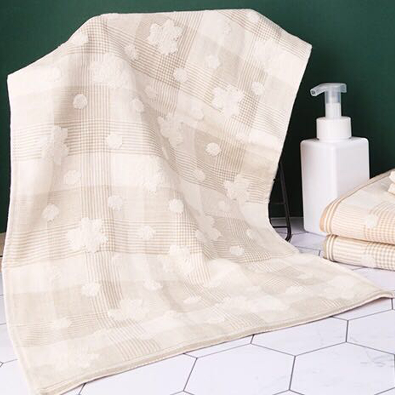 孚日洁玉麻柔棉毛巾7634cm1条装