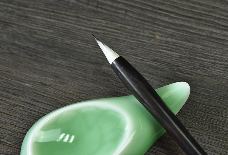 小号紫毫兔毛兼毫毛笔湖笔小楷书法入毛笔练习用