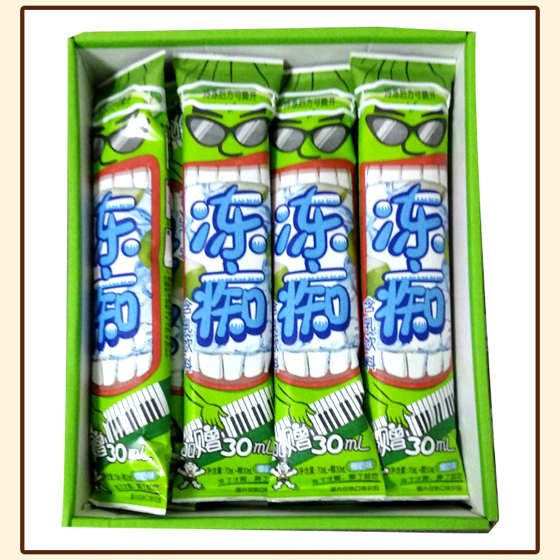 旺旺冻痴雪糕含乳饮料冰淇淋吸吸棒冰碎冰冰榴莲香草椰奶夏季冻饮