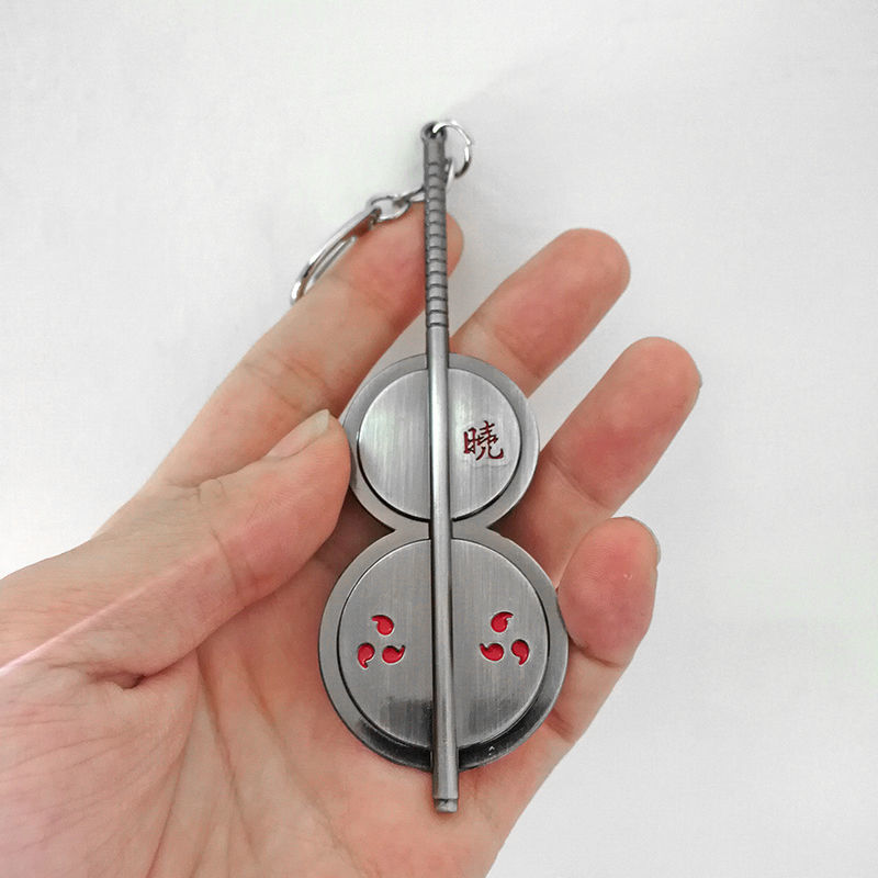 动漫新款火影忍者六道仙人钥匙扣火影武器模型挂件宇智波斑