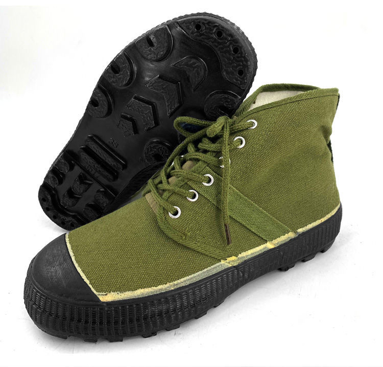 《3517高腰防滑胶鞋鞋农田鞋干活鞋解放鞋耐磨工作鞋男女高帮鞋 高腰