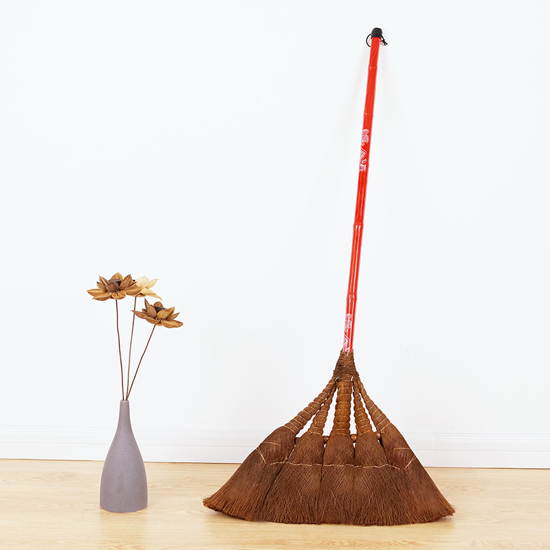 添晴清洁工具 扫把簸箕套装组合软毛家用单个老式扫地大扫帚长柄大号