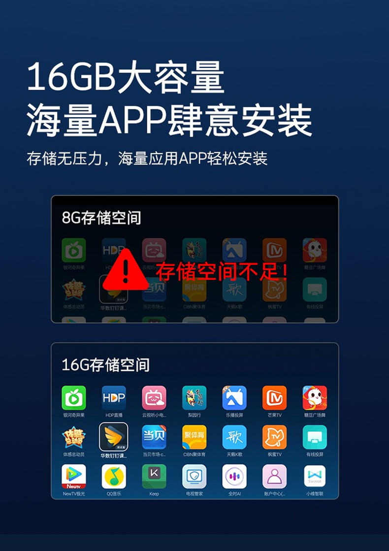 创维电视65寸 65m2 超薄4k高清蓝牙语音遥控器 内置wifi 人工智能